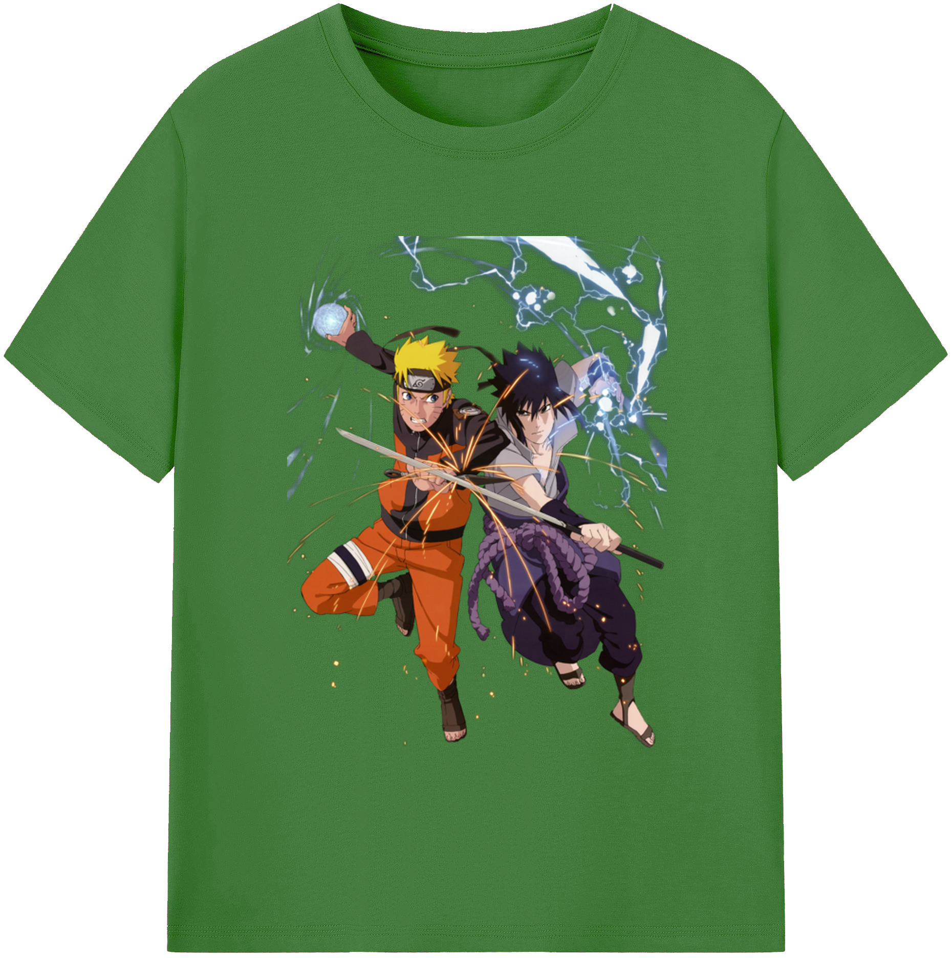 （画像用） NARUTO -ナルト- うずまき ナルト Uzumaki Naruto レディースカジュアルプリントTシャツ（綿100％）